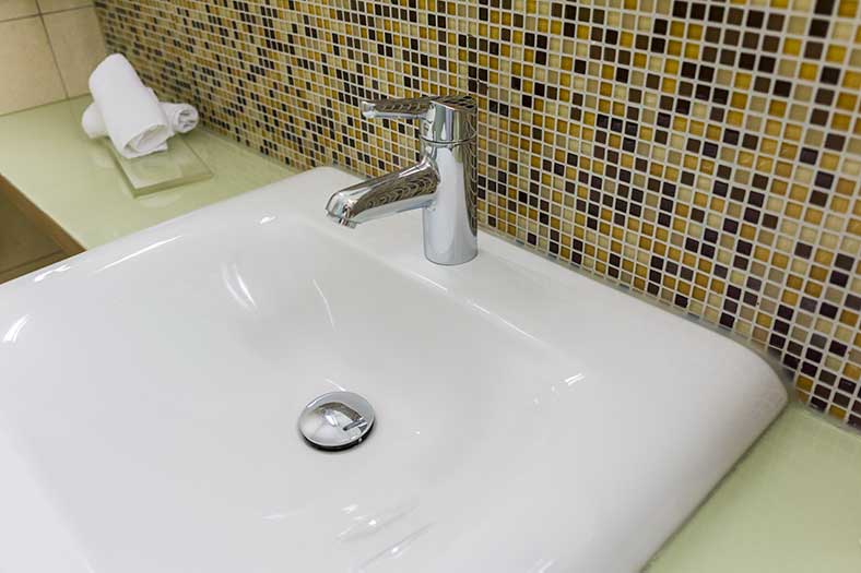 Bathroom plumbing installations